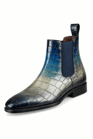 Ambrogio Santino Ferro Leather Chelsea Boot