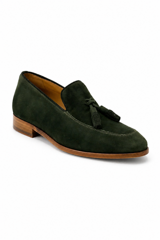 Ambrogio Suede Tassels Loafers (AMZ1002)