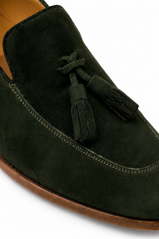 Ambrogio Suede Tassels Loafers (AMZ1002)