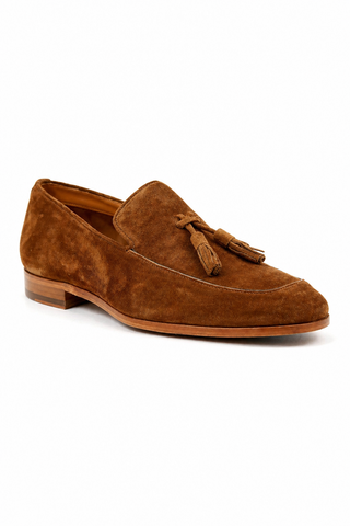 Ambrogio Suede Tassels Loafers (AMZ1002)