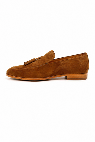 Ambrogio Suede Tassels Loafers (AMZ1002)