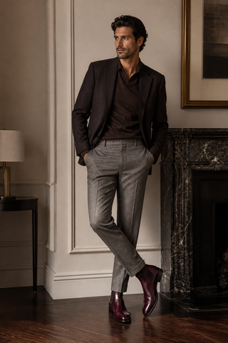 Ambrogio Torino Leather Chelsea Boot