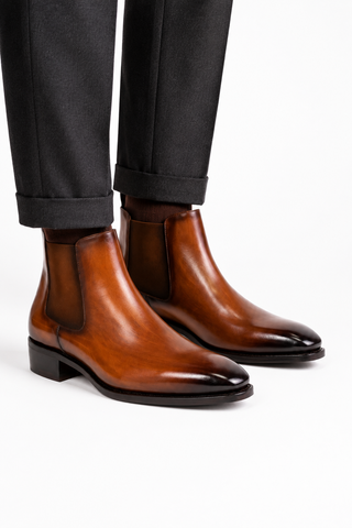 Ambrogio Torino Leather Chelsea Boot
