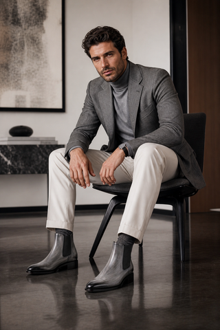 Ambrogio Torino Leather Chelsea Boot