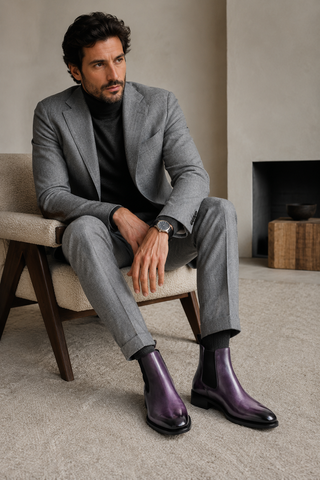 Ambrogio Torino Leather Chelsea Boot