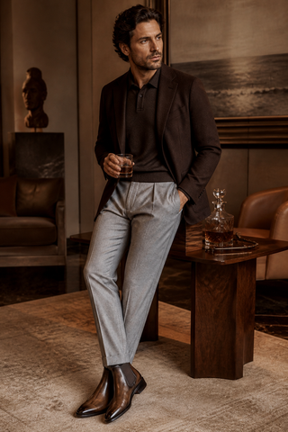 Ambrogio Torino Leather Chelsea Boot