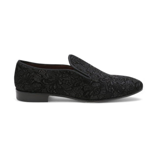 Ambrogio by Mezlan Glass Suede Slip-On Formal Dress Loafers (AMZ1021)-AmbrogioShoes