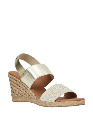 Andre Assous Allison Elastic Espadrille Wedge