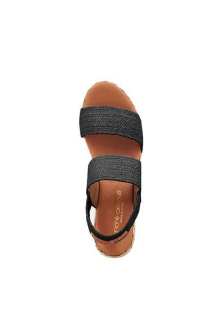 Andre Assous Allison Raffia Slip-On Wedge