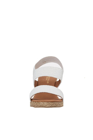 Andre Assous Allison Raffia Slip-On Wedge