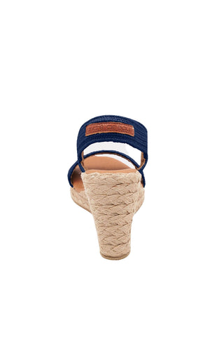 Andre Assous Allison Raffia Slip-On Wedge