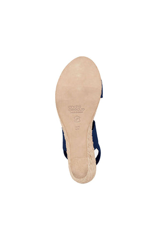 Andre Assous Allison Raffia Slip-On Wedge