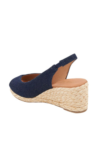 Andre Assous Audrey Fabric Slip-On Wedge