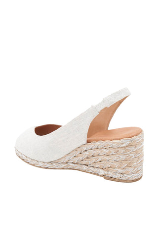 Andre Assous Audrey Fabric Slip-On Wedge