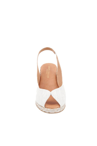 Andre Assous Audrey Fabric Slip-On Wedge