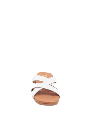 Andre Assous Koral Leather Slip-On Sandal