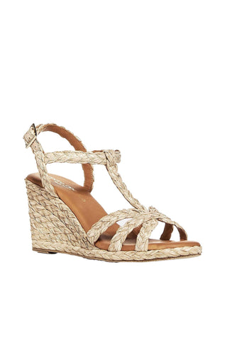 Andre Assous Madina Raffia Wedge