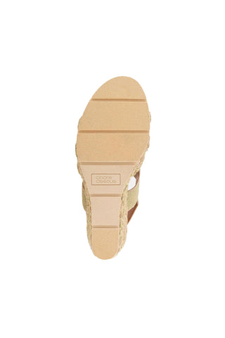 Andre Assous Maria Linen & Raffia Wedge