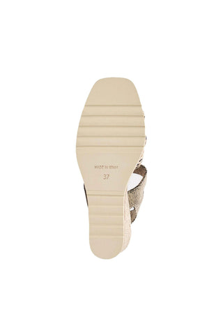 Andre Assous Maria Linen & Raffia Wedge