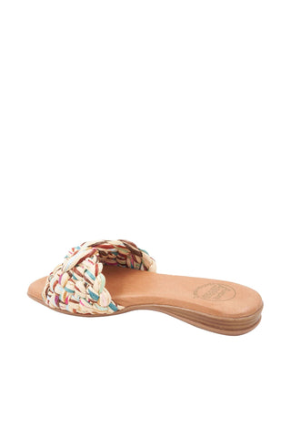 Andre Assous Nahala Women’s Knotted Raffia Slip-On Sandal