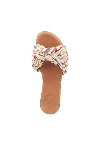 Andre Assous Nahala Women’s Knotted Raffia Slip-On Sandal
