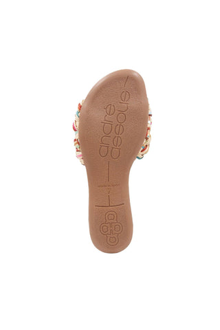 Andre Assous Nahala Women’s Knotted Raffia Slip-On Sandal