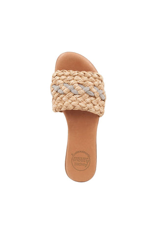 Andre Assous Nahala Women’s Woven Raffia Slip-On Sandal