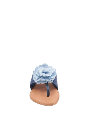 Andre Assous Nara Raffia Slip-On Sandal