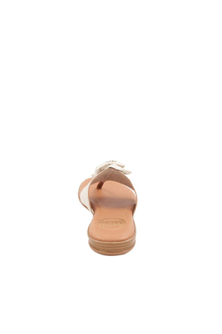 Andre Assous Nara Women’s Shoes Linen Fabric Slip-On Sandal