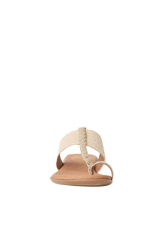 Andre Assous Neo Raffia & Leather Sandal