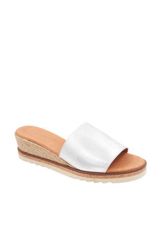 Andre Assous Nessie Elastic Fabric Slip-On Sandal