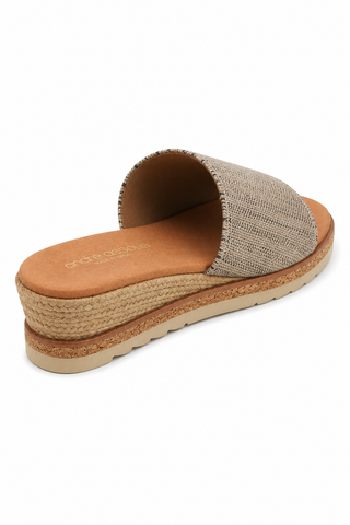 Andre Assous Nessie Linen Wedge