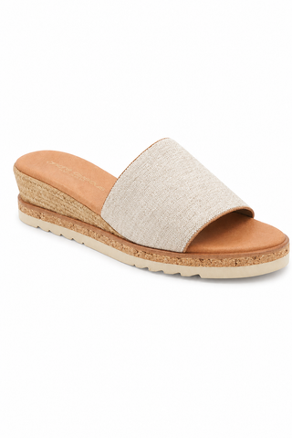Andre Assous Nessie Linen Wedge