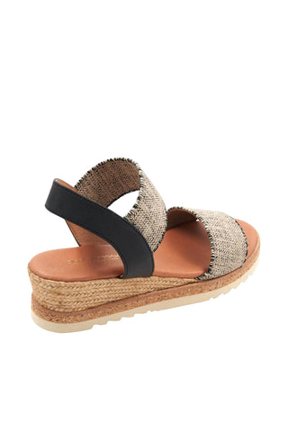 Andre Assous Neveah Women’s Shoes Linen Wedge (AA1011)