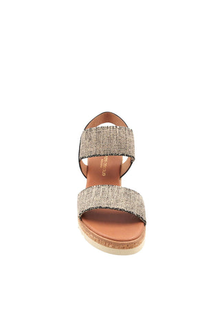 Andre Assous Neveah Women’s Shoes Linen Wedge (AA1011)