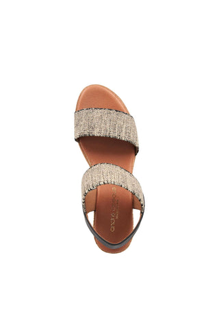 Andre Assous Neveah Women’s Shoes Linen Wedge (AA1011)