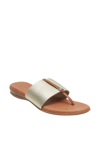 Andre Assous Nice Elastic Fabric Slip-On Sandal
