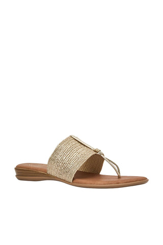 Andre Assous Nice Stretch Raffia Featherweights™ Sandal
