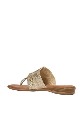 Andre Assous Nice Stretch Raffia Featherweights™ Sandal