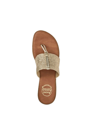Andre Assous Nice Stretch Raffia Featherweights™ Sandal