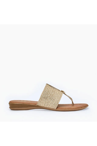 Andre Assous Nice Stretch Raffia Featherweights™ Sandal