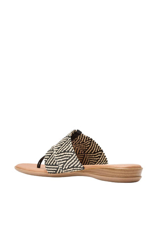 Andre Assous Nice Stretch Raffia Sandal