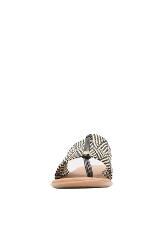 Andre Assous Nice Stretch Raffia Sandal