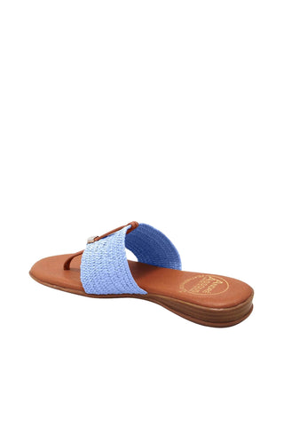 Andre Assous Nice Women’s Shoes Raffia Slip-On Sandal (AA1020)