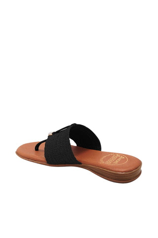 Andre Assous Nice Women’s Shoes Raffia Slip-On Sandal (AA1020)