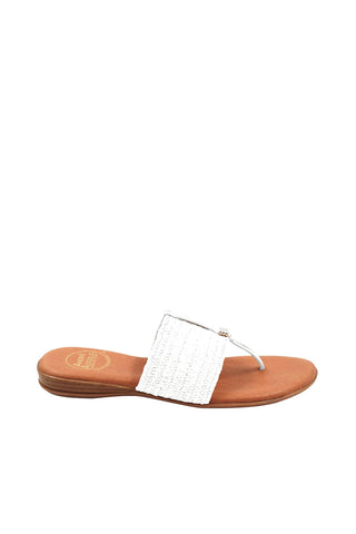 Andre Assous Nice Women’s Shoes Raffia Slip-On Sandal (AA1020)