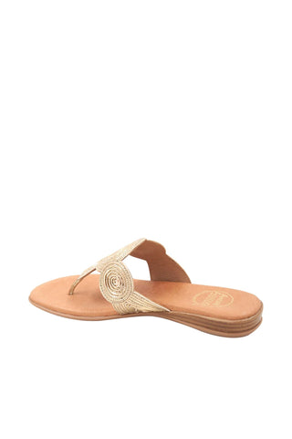 Andre Assous Nikky Women’s Shoes Leather Slip-On Sandal (AA1017)
