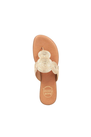 Andre Assous Nikky Women’s Shoes Leather Slip-On Sandal (AA1017)