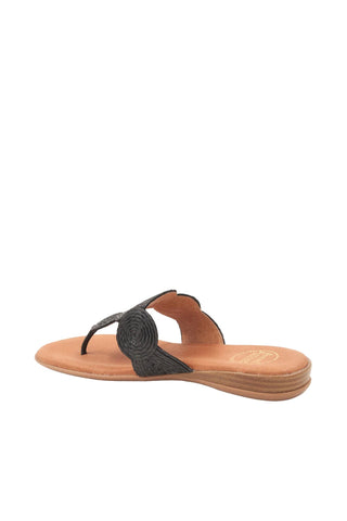 Andre Assous Nikky Women’s Shoes Raffia Slip-On Sandal (AA1016)