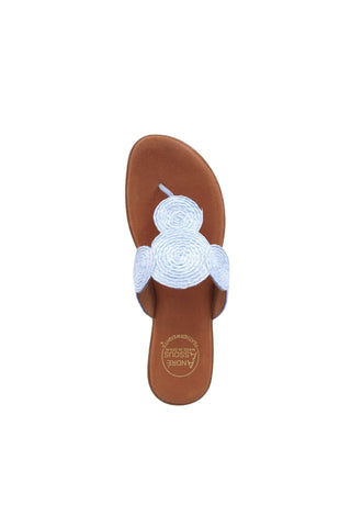 Andre Assous Nikky Women’s Shoes Raffia Slip-On Sandal (AA1016)